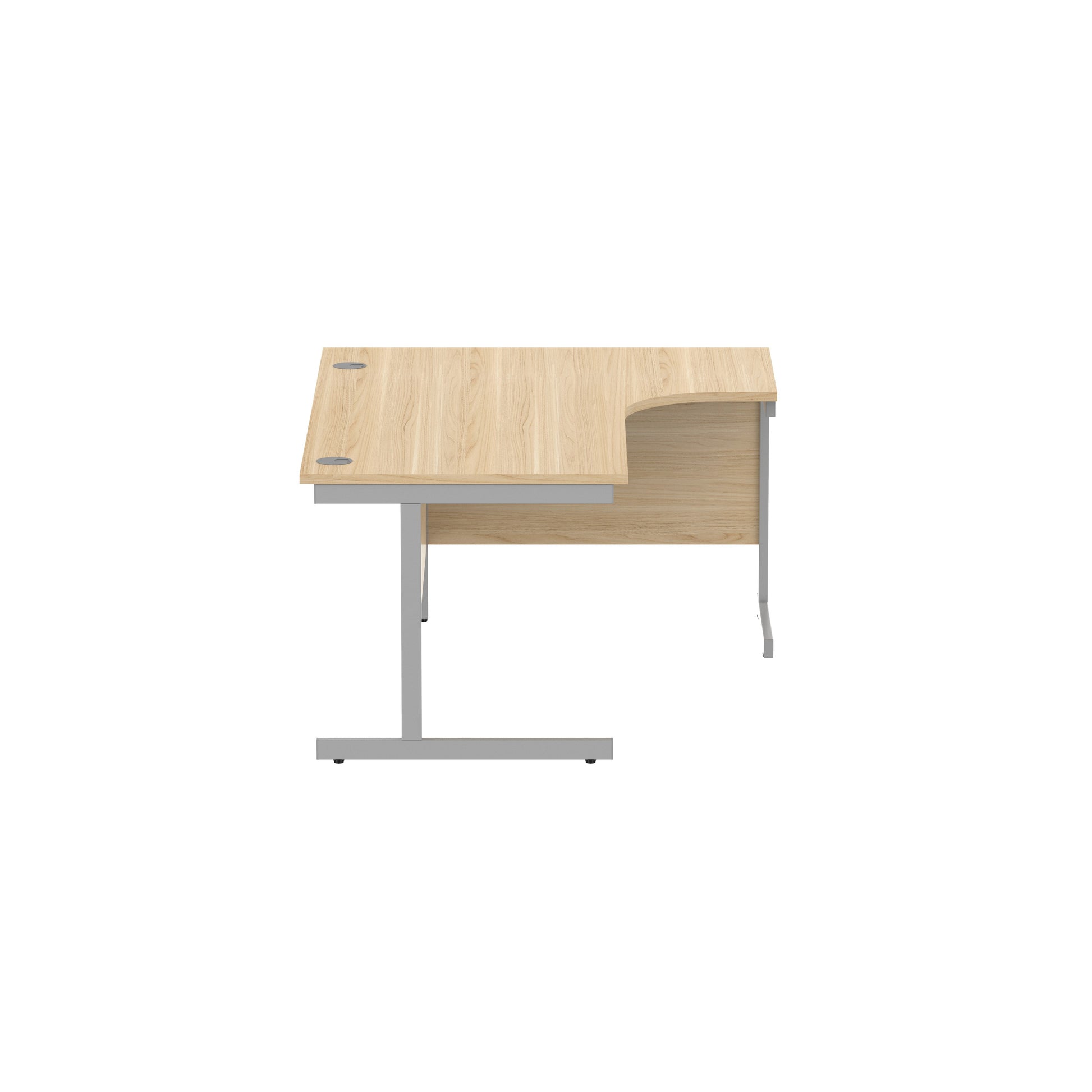 Office Right Hand Corner Desk with Steel Single Upright Cantilever Frame (FSC)