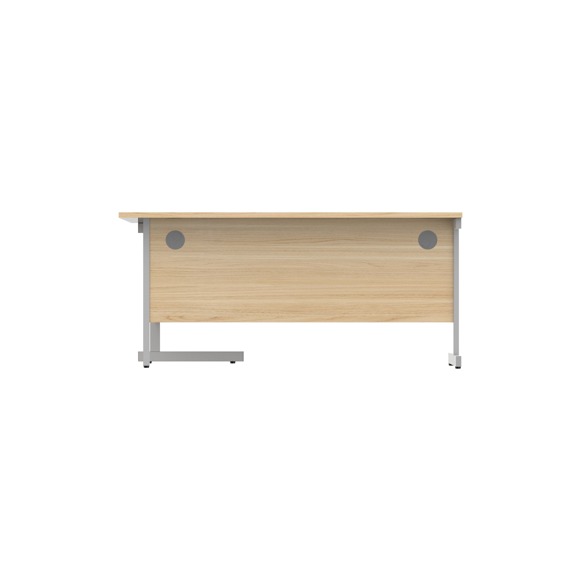 Office Right Hand Corner Desk with Steel Single Upright Cantilever Frame (FSC)
