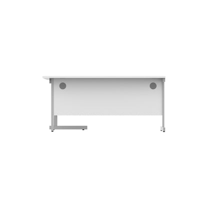 Office Right Hand Corner Desk with Steel Single Upright Cantilever Frame (FSC)