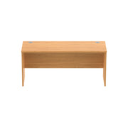 Core|Rectangular|Desk with Panel Legs|1600x600|Norwegian Beech