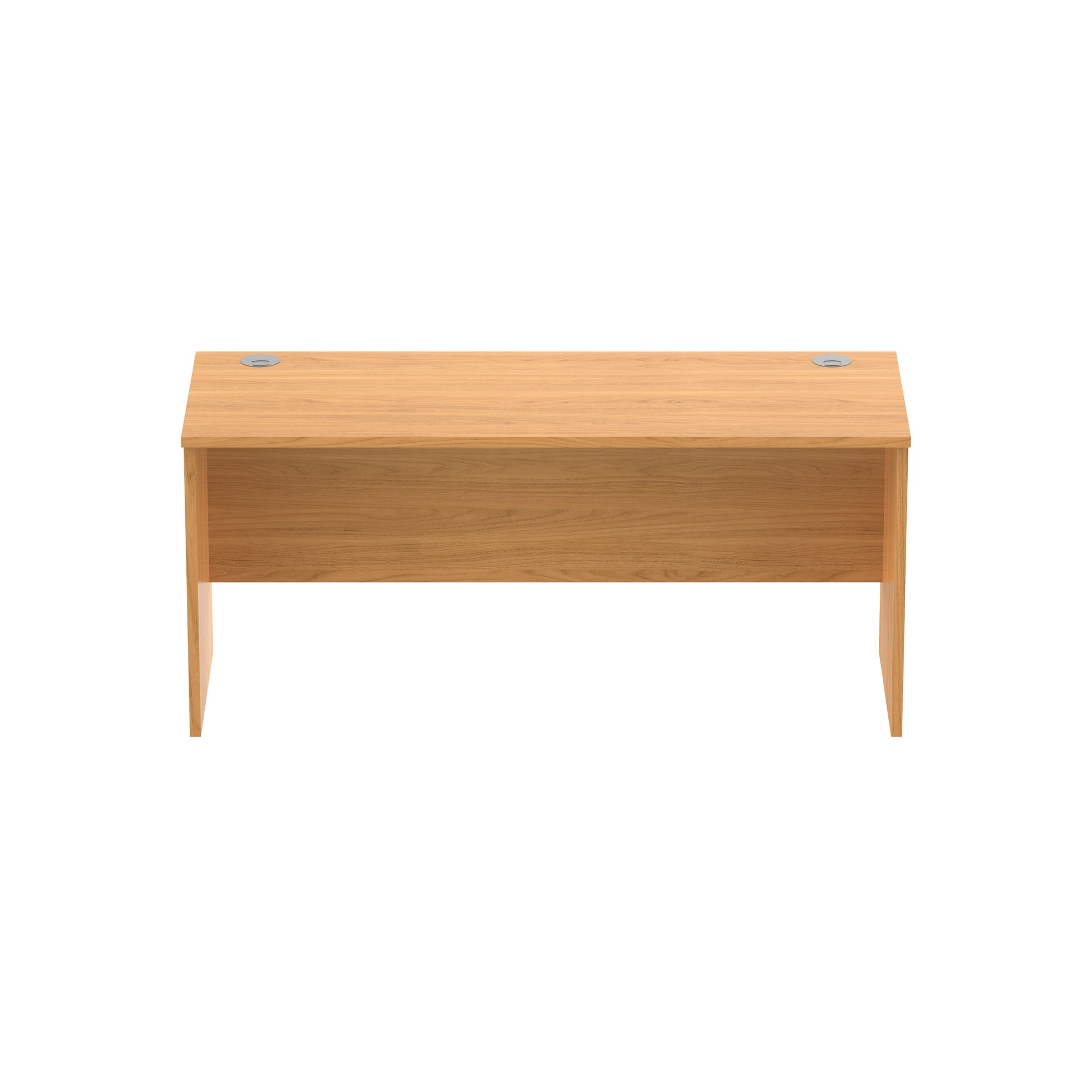 Core|Rectangular|Desk with Panel Legs|1600x600|Norwegian Beech