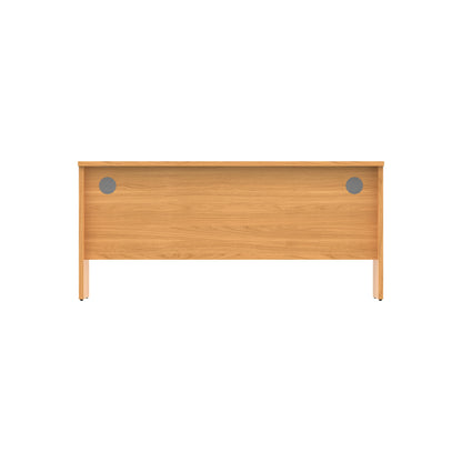 Core|Rectangular|Desk with Panel Legs|1600x600|Norwegian Beech