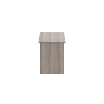 Core|Rectangular|Desk with Panel Legs|1600x600|Alaskan Grey Oak