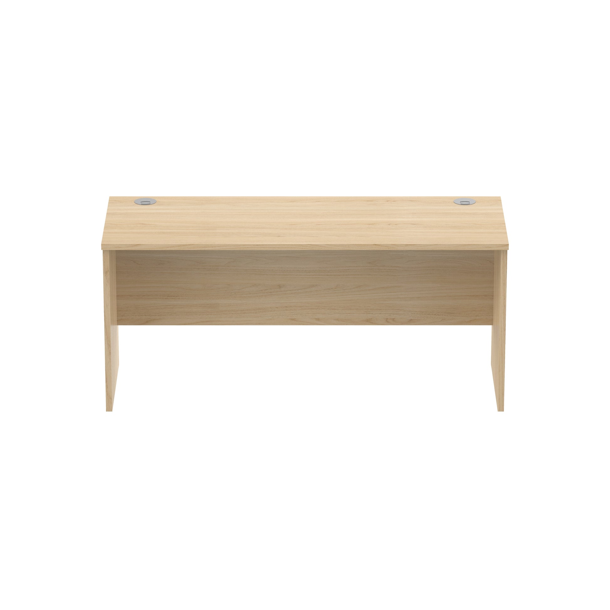 Core|Rectangular|Desk with Panel Legs|1600x600|Canadian Oak