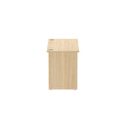 Core|Rectangular|Desk with Panel Legs|1600x600|Canadian Oak
