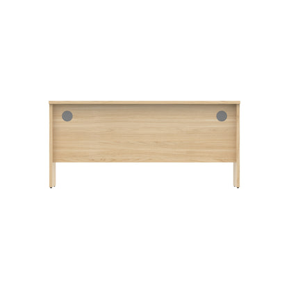 Core|Rectangular|Desk with Panel Legs|1600x600|Canadian Oak