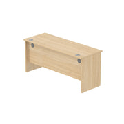 Core|Rectangular|Desk with Panel Legs|1600x600|Canadian Oak
