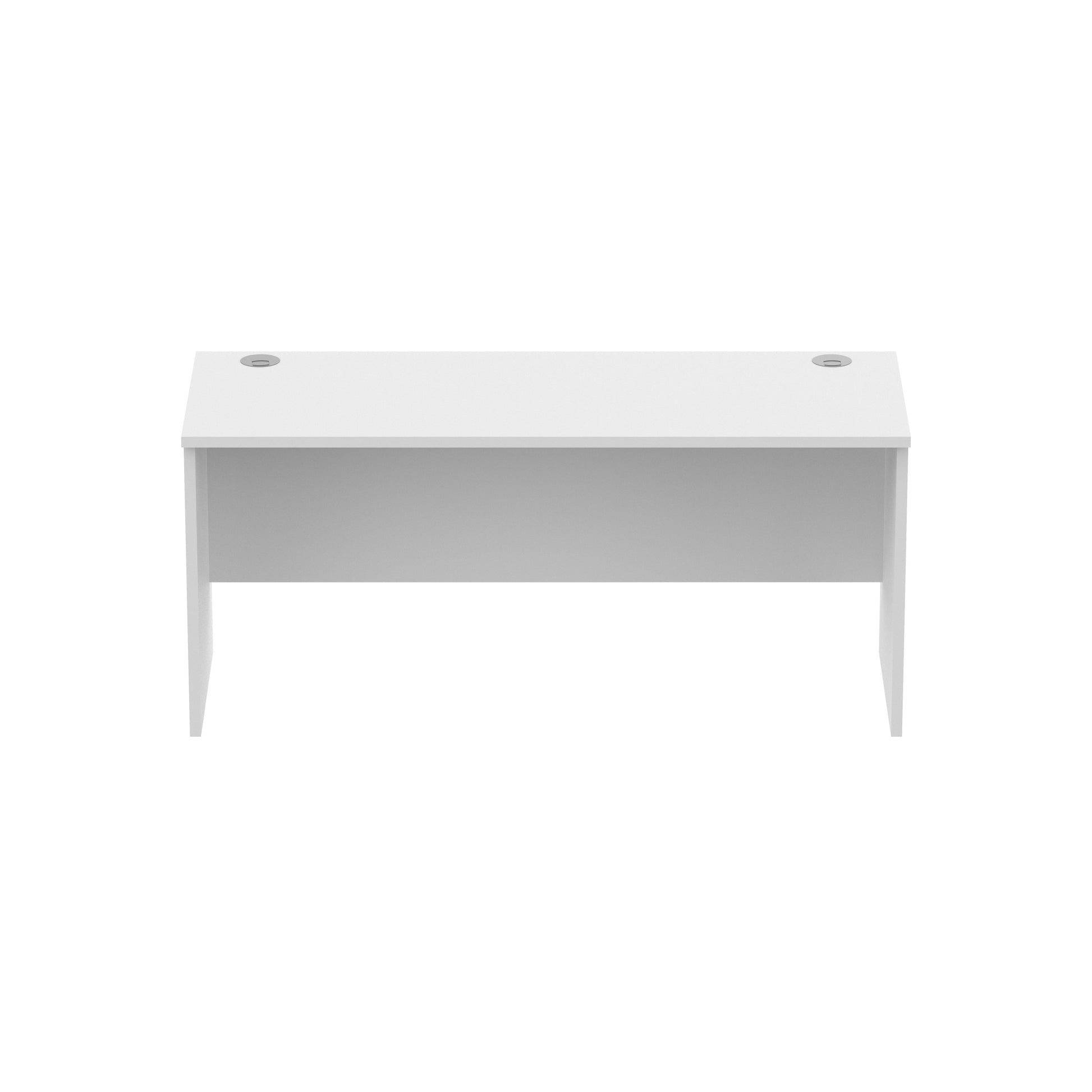 Core|Rectangular|Desk with Panel Legs|1600x600|White
