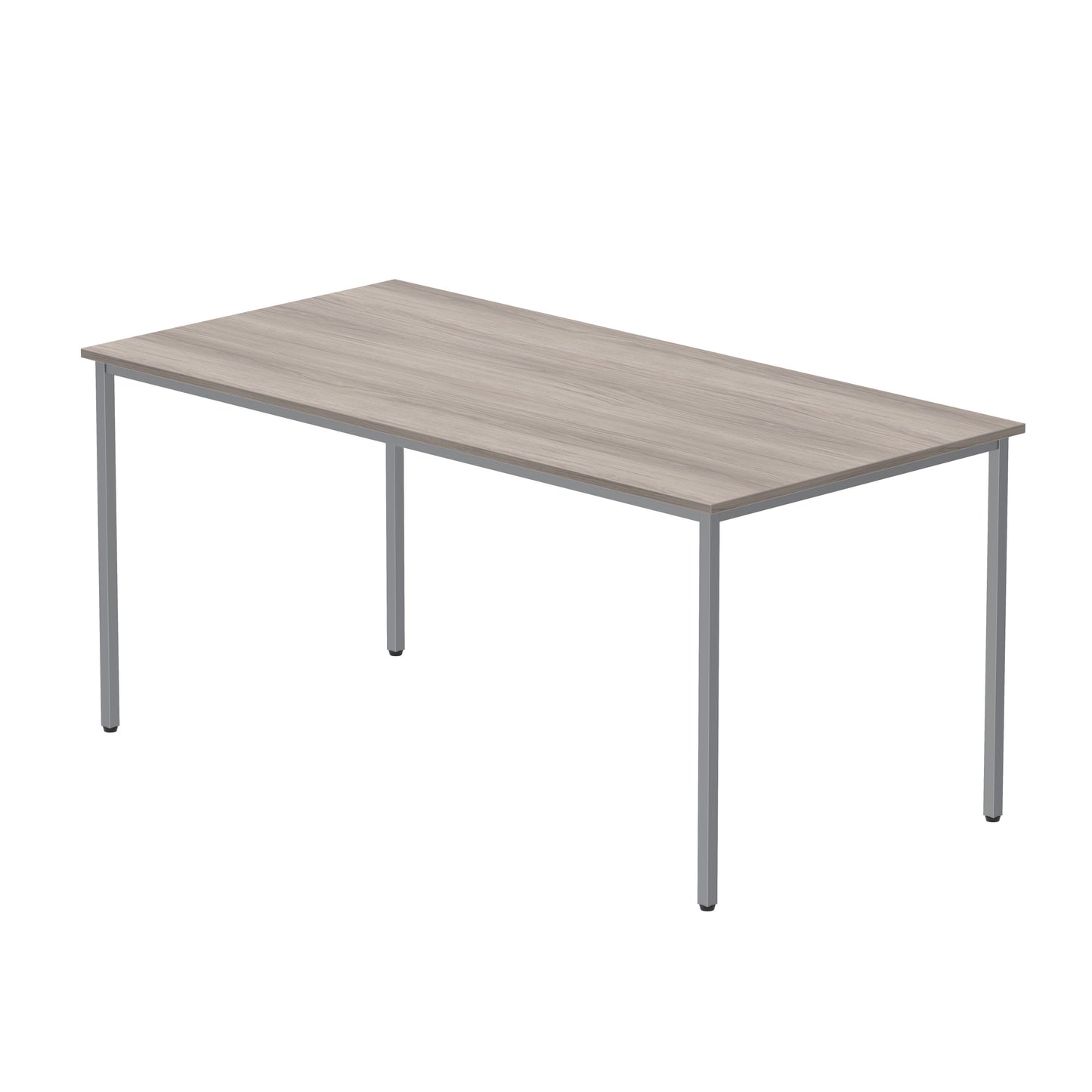 Core|Double Upright|Left Hand Radial Desk (FSC)1600X800|Arctic White-Graphite