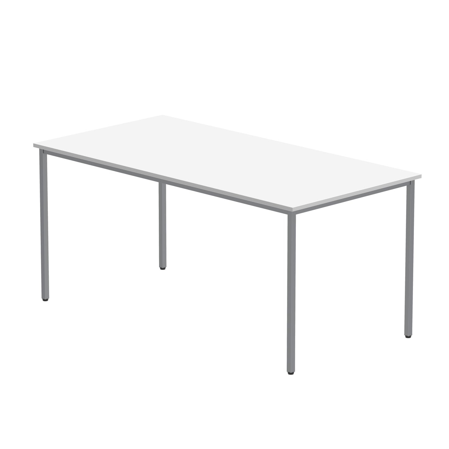 Core|Double Upright|Left Hand Radial Desk (FSC)1600X800|Arctic White-White
