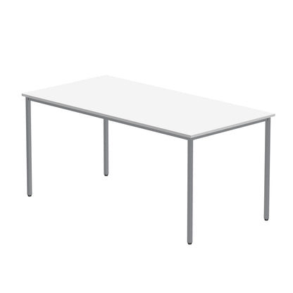 Core|Double Upright|Left Hand Radial Desk (FSC)1600X800|Arctic White-White