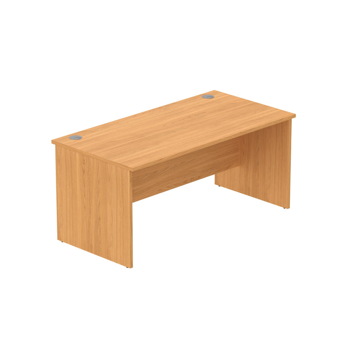 Core|Rectangular|Desk with Panel Legs|1600x800|Norwegian Beech