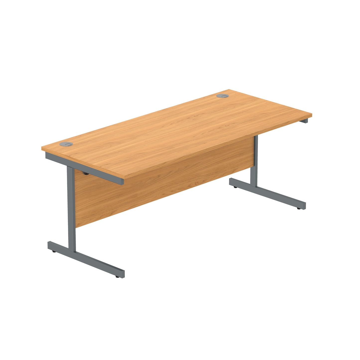Core|Single Upright|Rectangular Desk (FSC)|1800X800|Norwegian Beech-Graphite