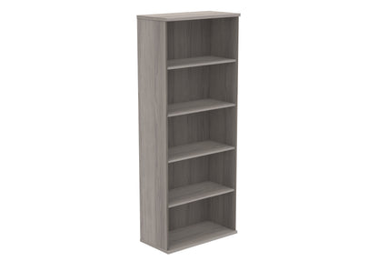 Core|Bookcase|4 Shelf|1980 High|Alaskan Grey Oak