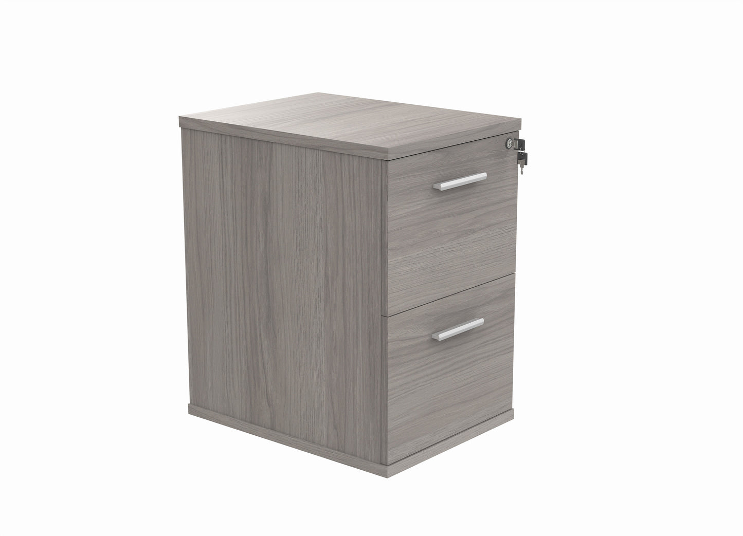 Core|Wooden Filing Cabinet|2 Drawer|Alaskan Grey Oak