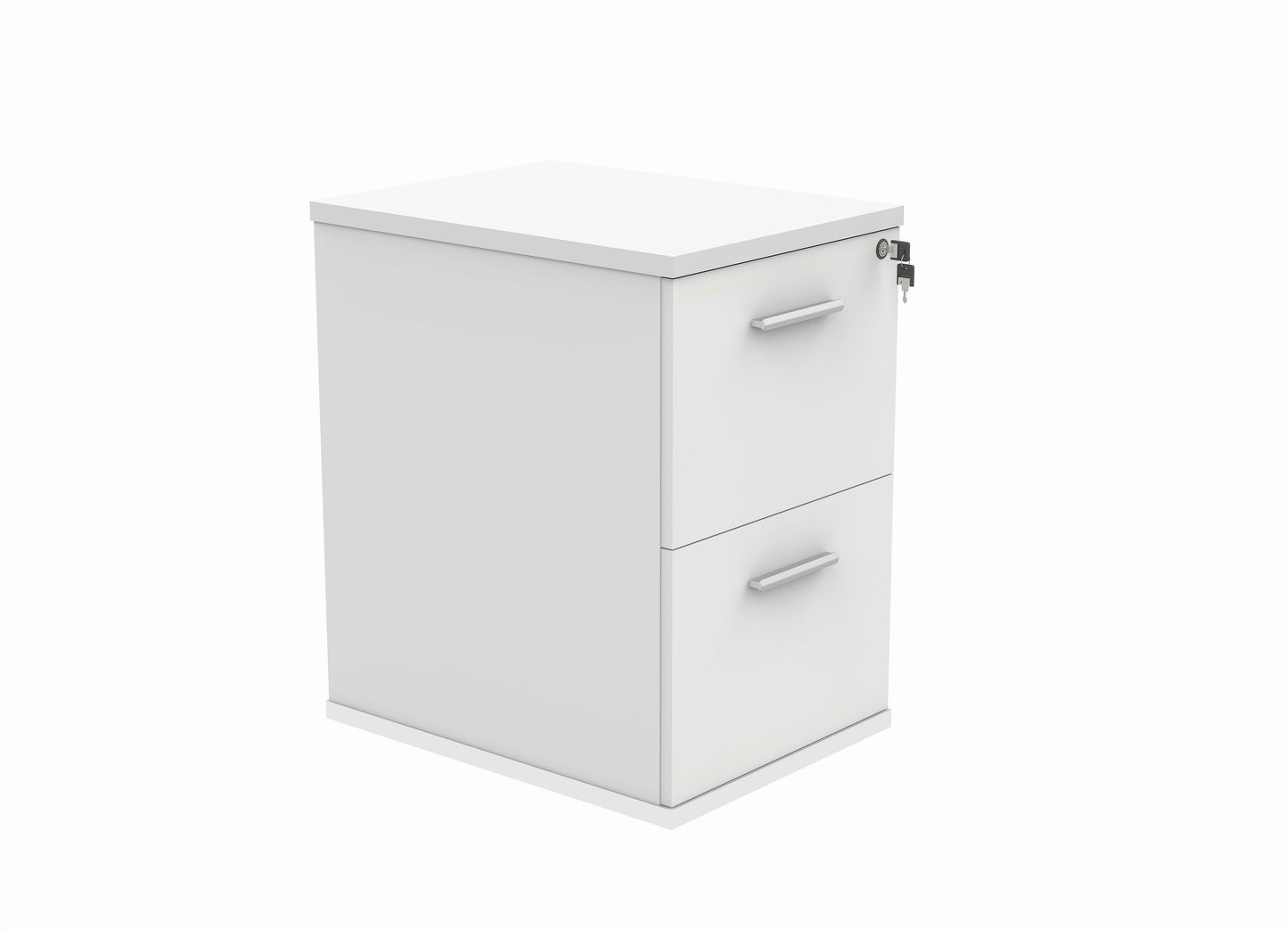 Core|Wooden Filing Cabinet|2 Drawer|Arctic White