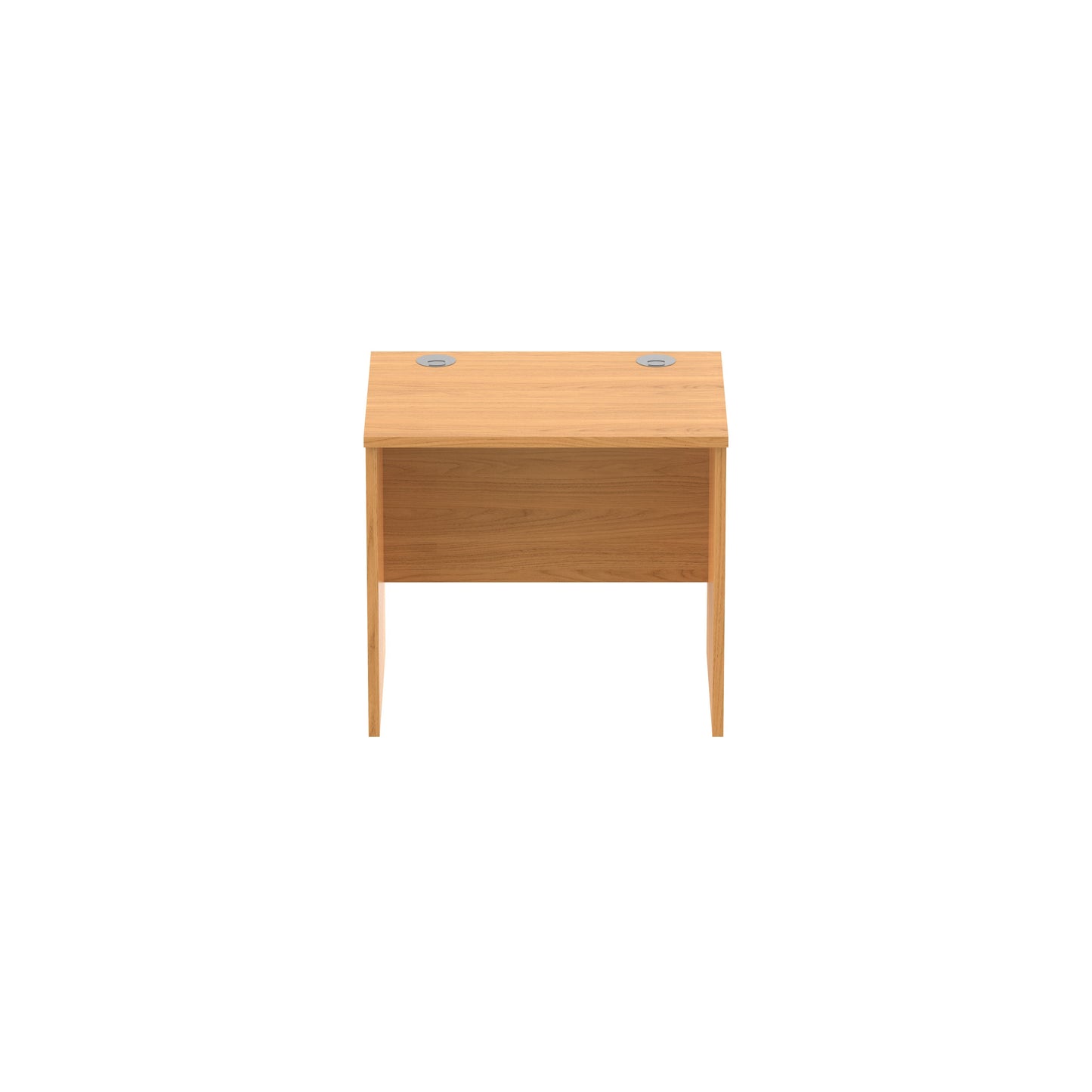 Core|Rectangular|Desk with Panel Legs|800x600|Norwegian Beech