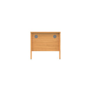 Core|Rectangular|Desk with Panel Legs|800x600|Norwegian Beech