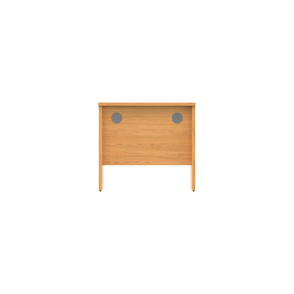 Core|Rectangular|Desk with Panel Legs|800x600|Norwegian Beech