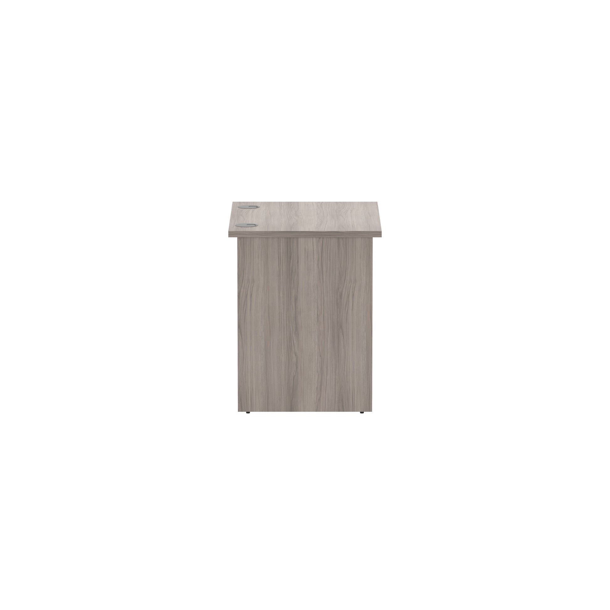 Core|Rectangular|Desk with Panel Legs|800x600|Alaskan Grey Oak