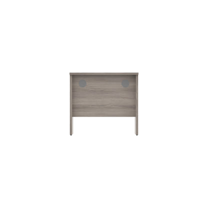 Core|Rectangular|Desk with Panel Legs|800x600|Alaskan Grey Oak