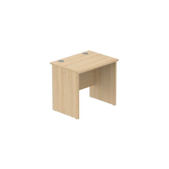 Core|Rectangular|Desk with Panel Legs|800x600|Canadian Oak