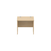 Core|Rectangular|Desk with Panel Legs|800x600|Canadian Oak