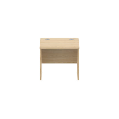 Core|Rectangular|Desk with Panel Legs|800x600|Canadian Oak