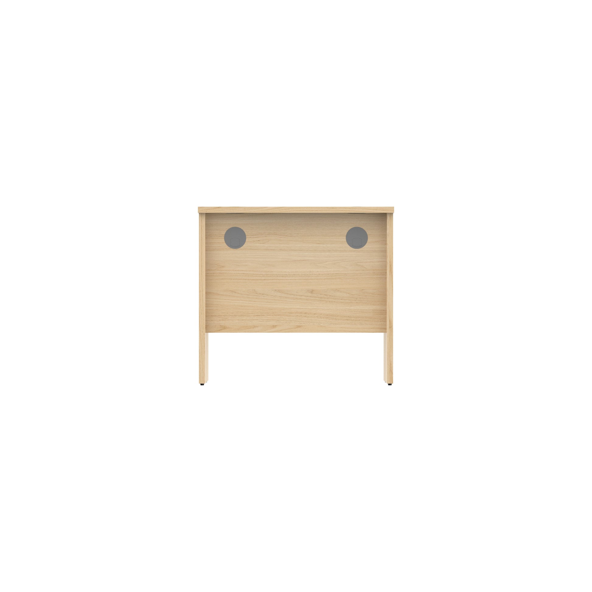 Core|Rectangular|Desk with Panel Legs|800x600|Canadian Oak
