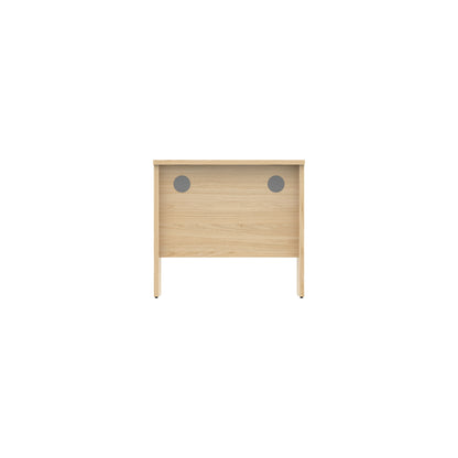Core|Rectangular|Desk with Panel Legs|800x600|Canadian Oak