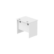 Core|Rectangular|Desk with Panel Legs|800x600|White