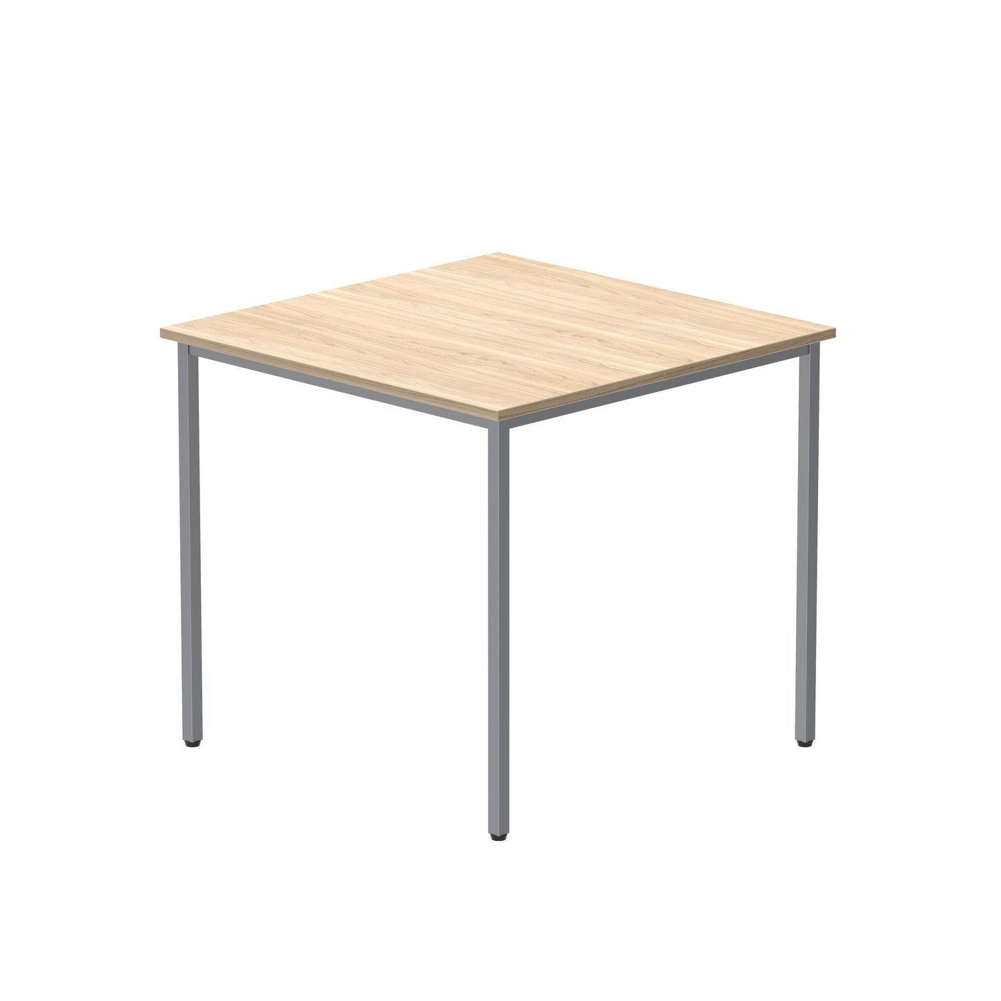 Core|Rectangular|Multi-Purpose Table (FSC)|800x800|Canadian Oak-Silver