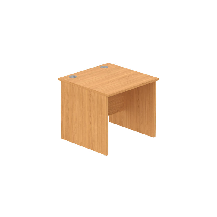 Core|Rectangular|Desk with Panel Legs|800x800|Norwegian Beech
