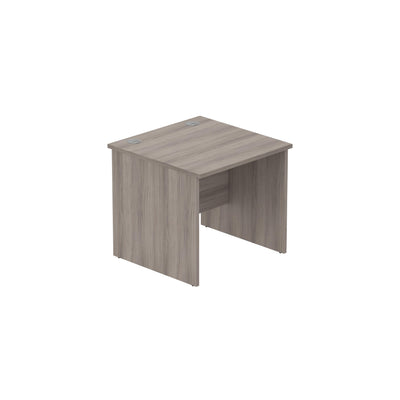 Core|Rectangular|Desk with Panel Legs|800x800|Alaskan Grey Oak
