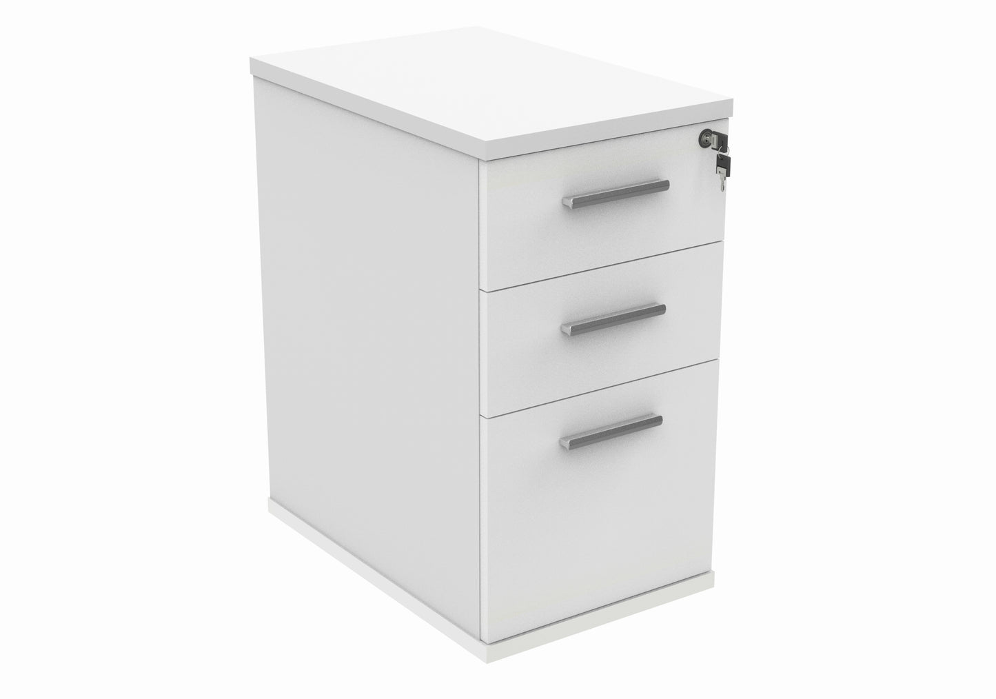 Core|Desk High Pedestal|600 Deep|White