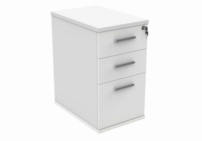 Core|Desk High Pedestal|600 Deep|White