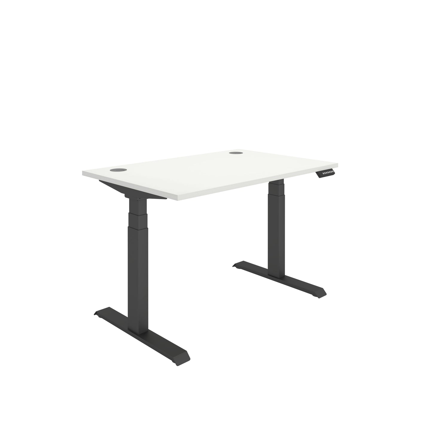 Core|Dual Motor|Sit Stand Desk (FSC)|1200x800|White-Black