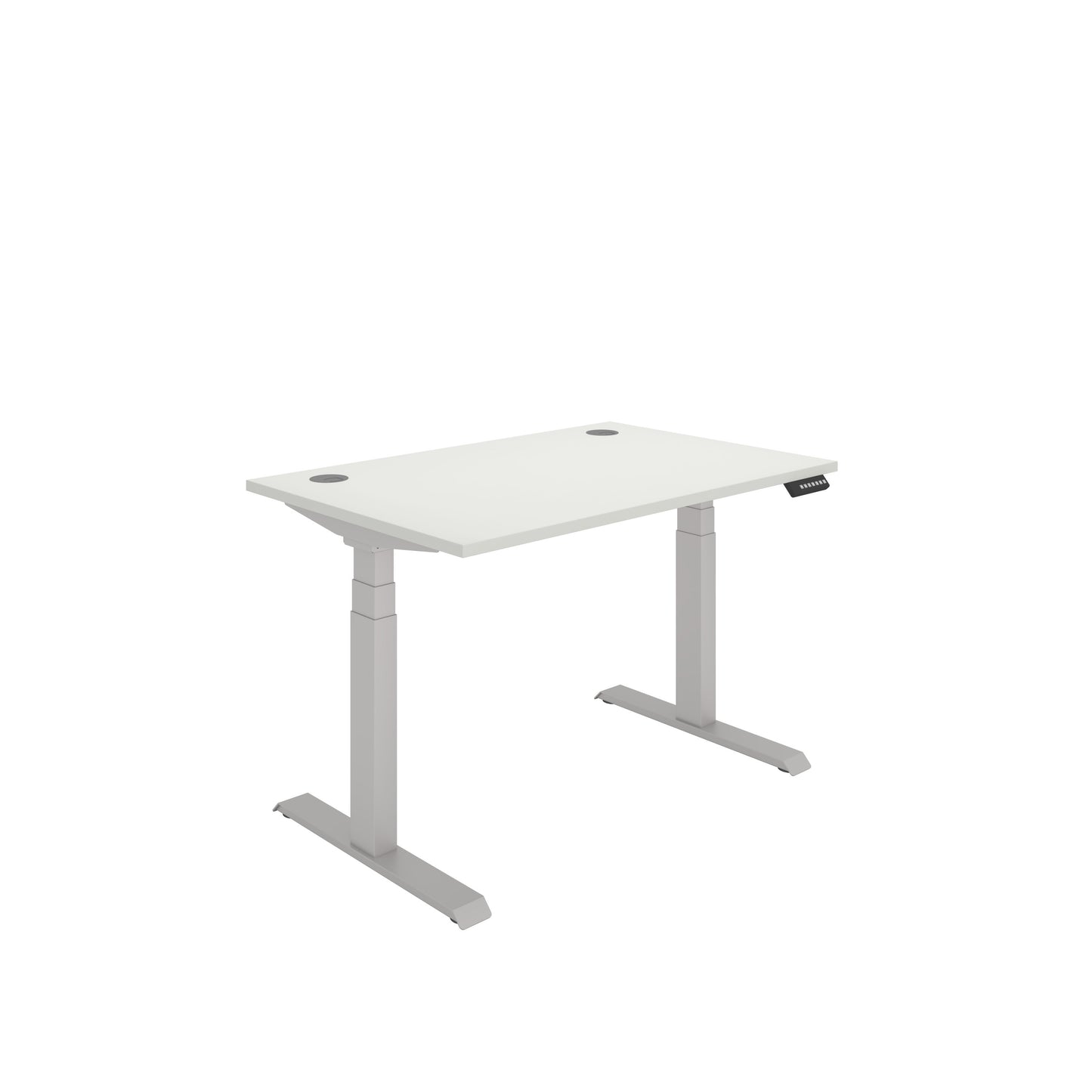 Core|Dual Motor|Sit Stand Desk (FSC)|1200x800|White-Silver