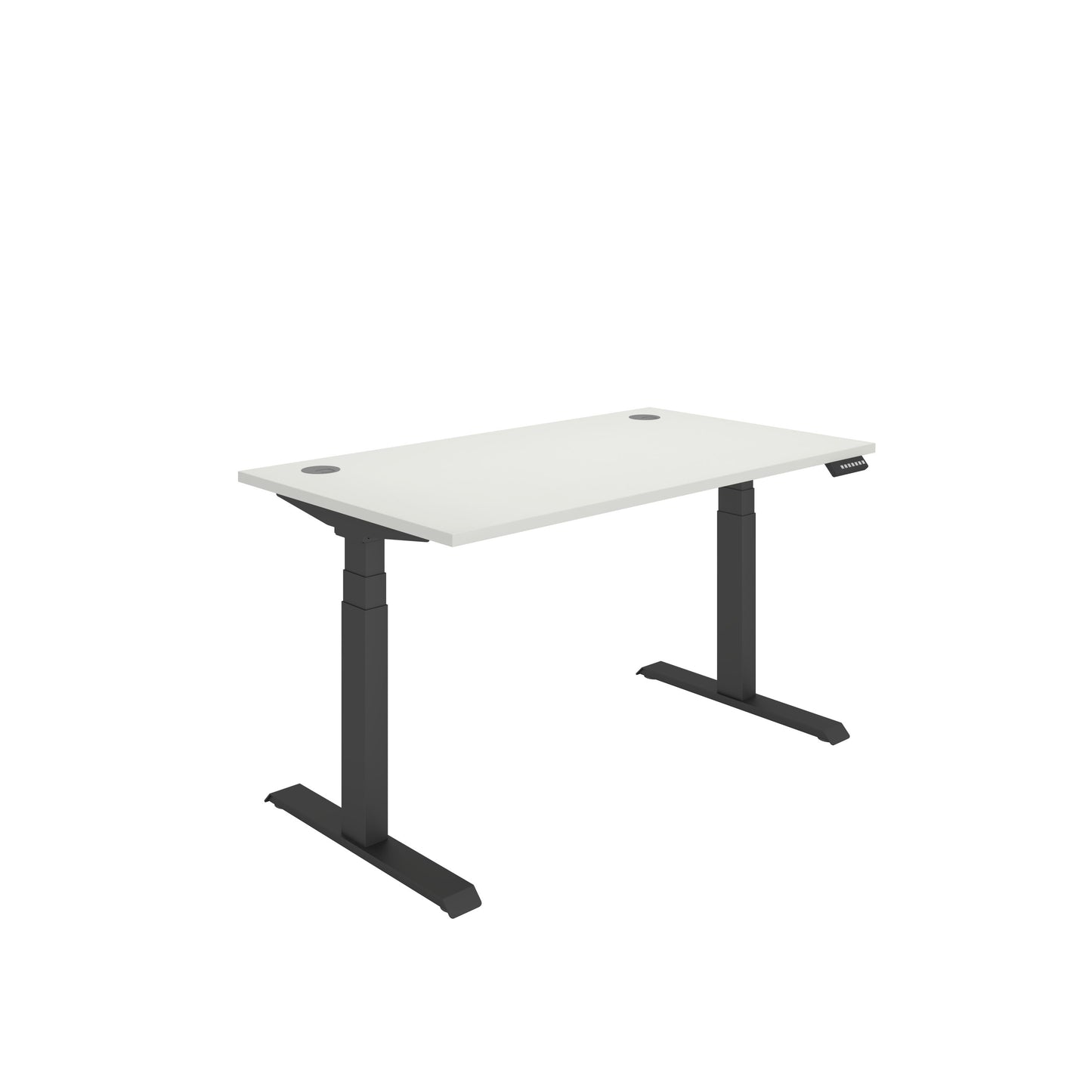 Core|Dual Motor|Sit Stand Desk (FSC)|1400x800|White-Black