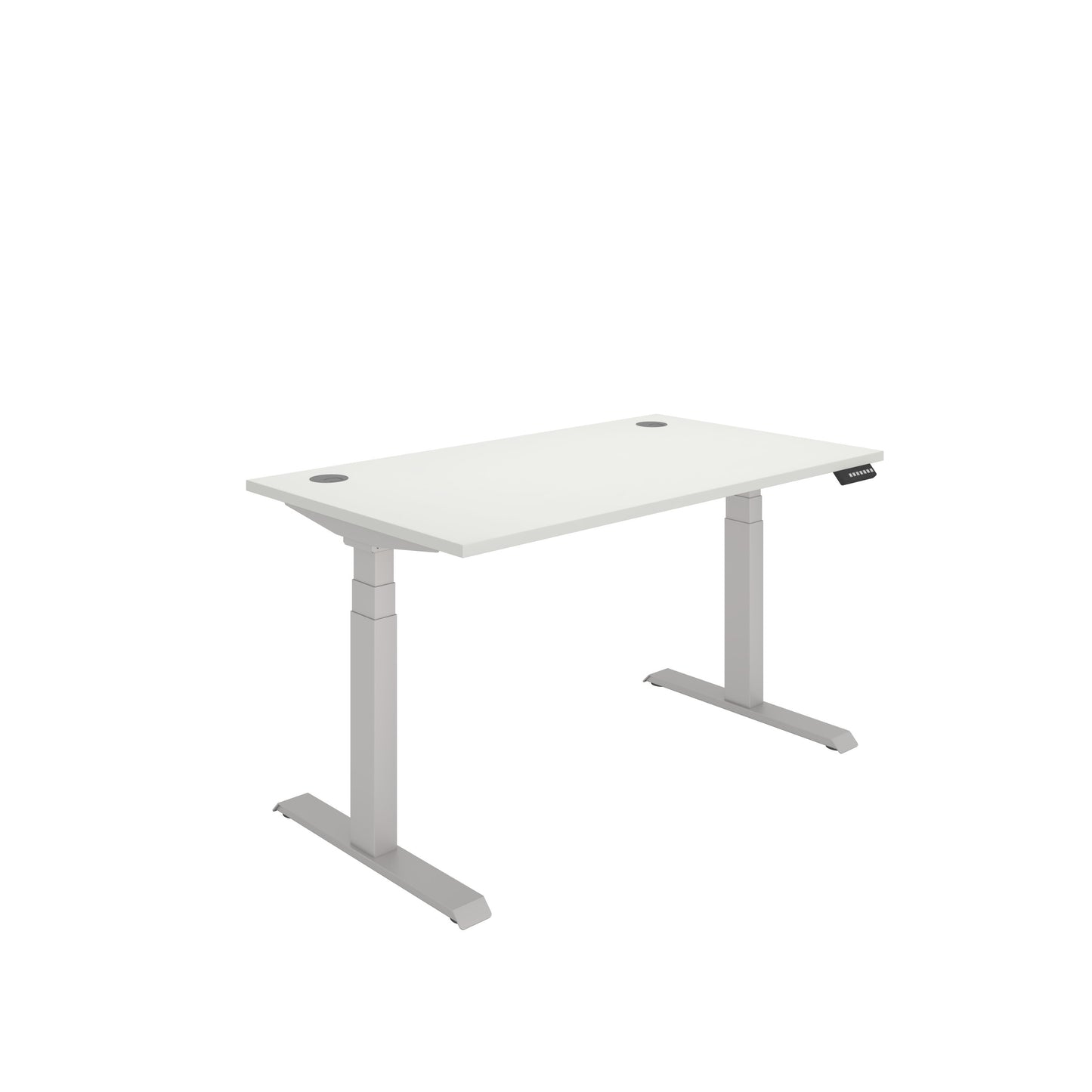 Core|Dual Motor|Sit Stand Desk (FSC)|1400x800|White-Silver