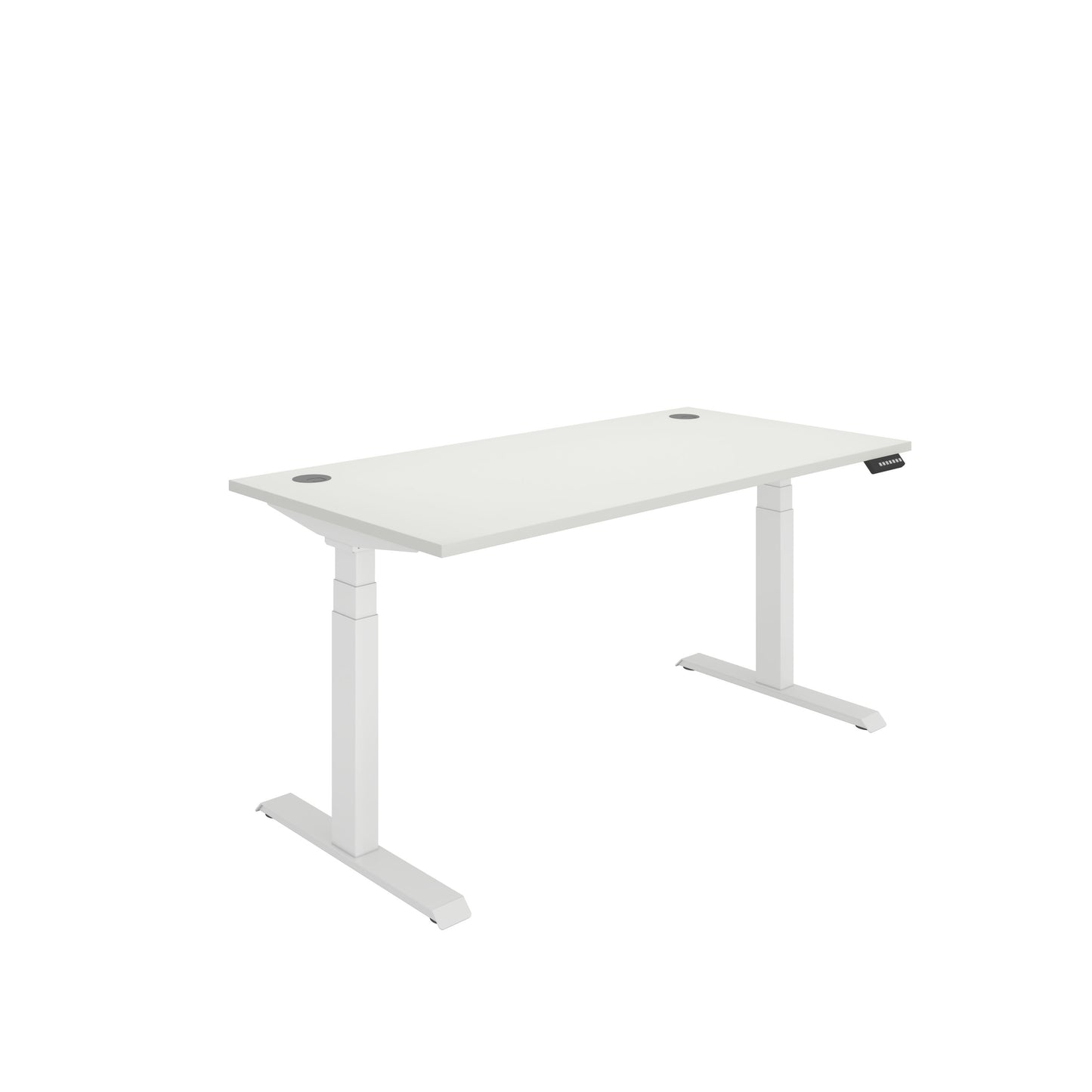 Core|Dual Motor|Sit Stand Desk (FSC)|1600x800|White-White