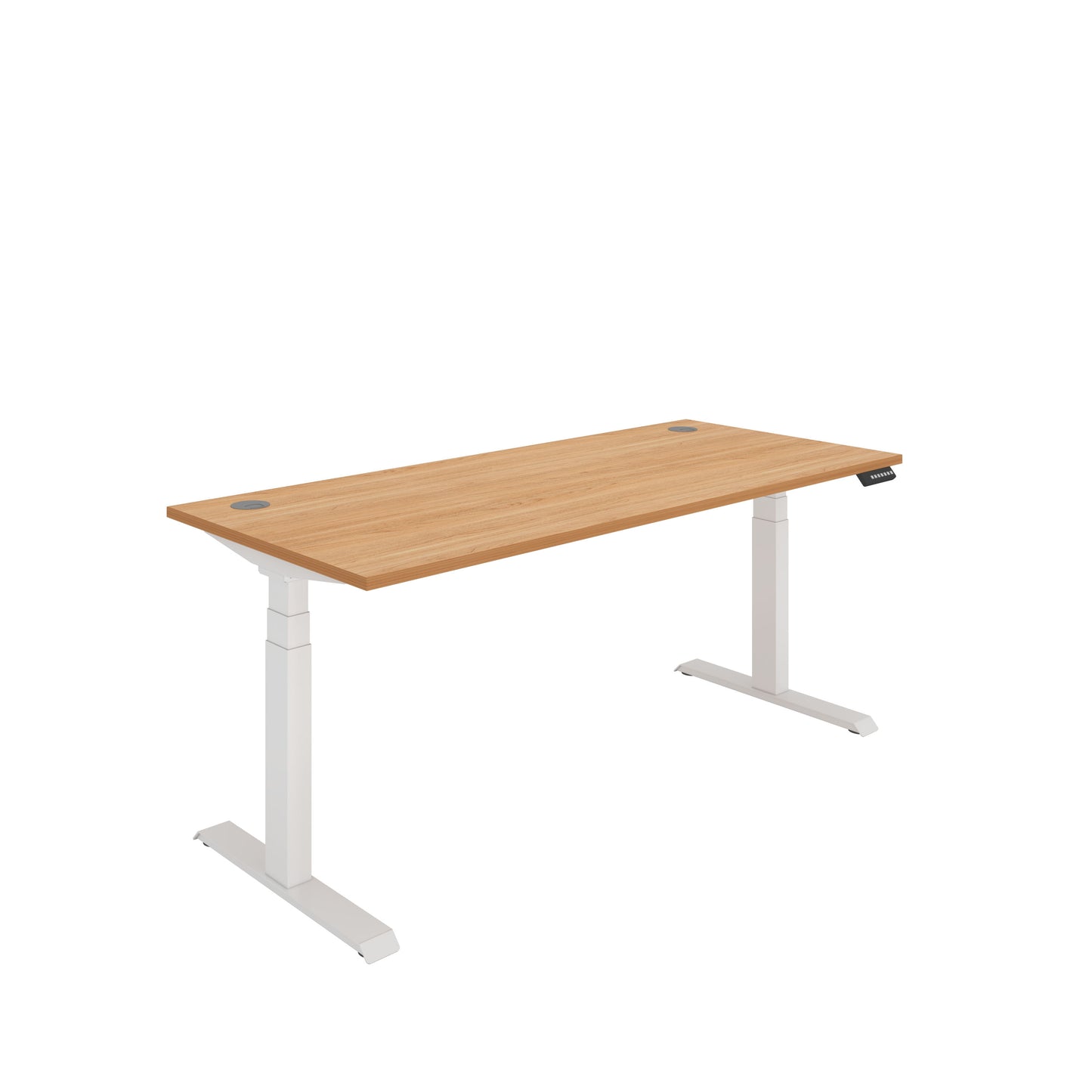Core|Dual Motor|Sit Stand Desk (FSC)|1800x800|Beech-White
