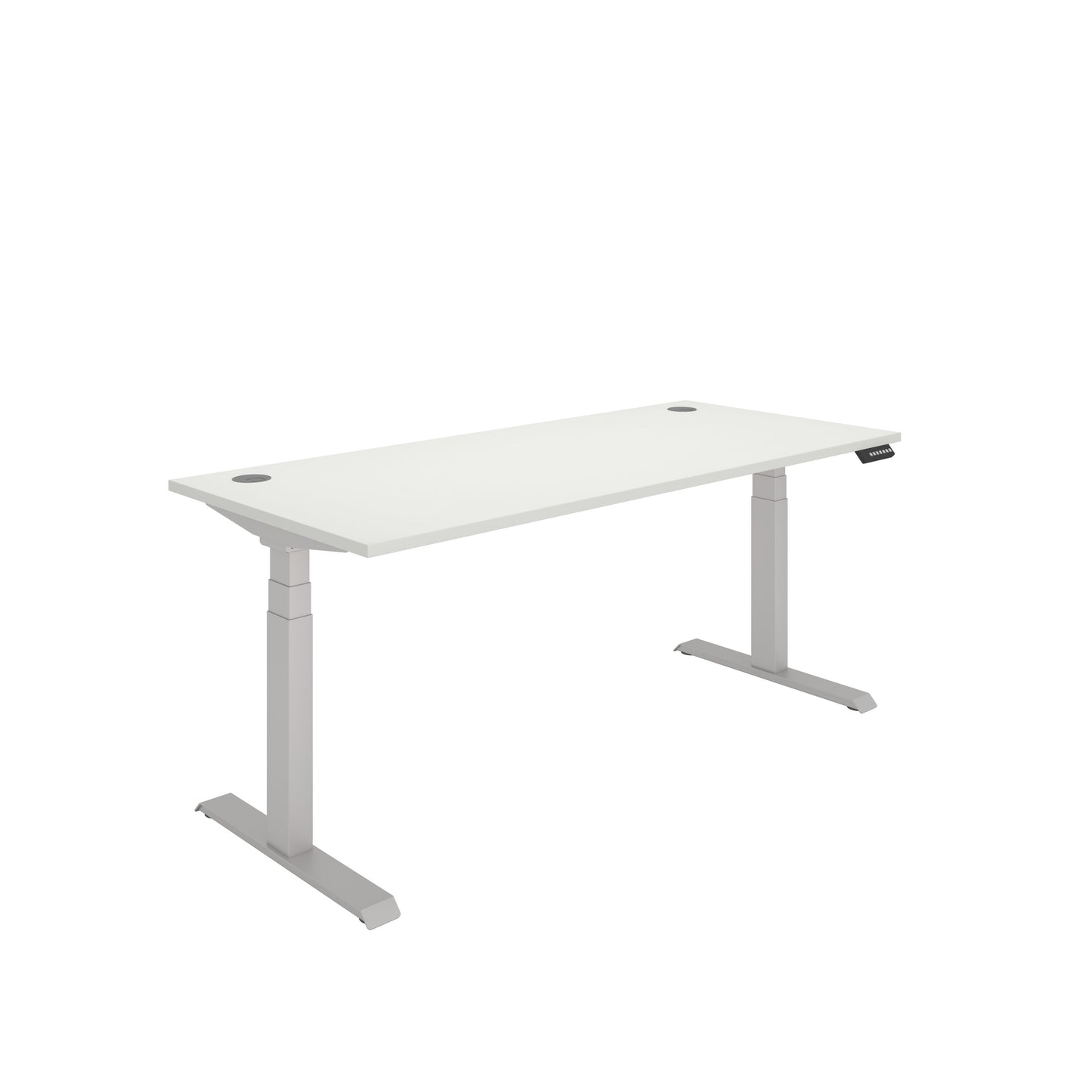 Core|Dual Motor|Sit Stand Desk (FSC)|1800x800|White-Silver