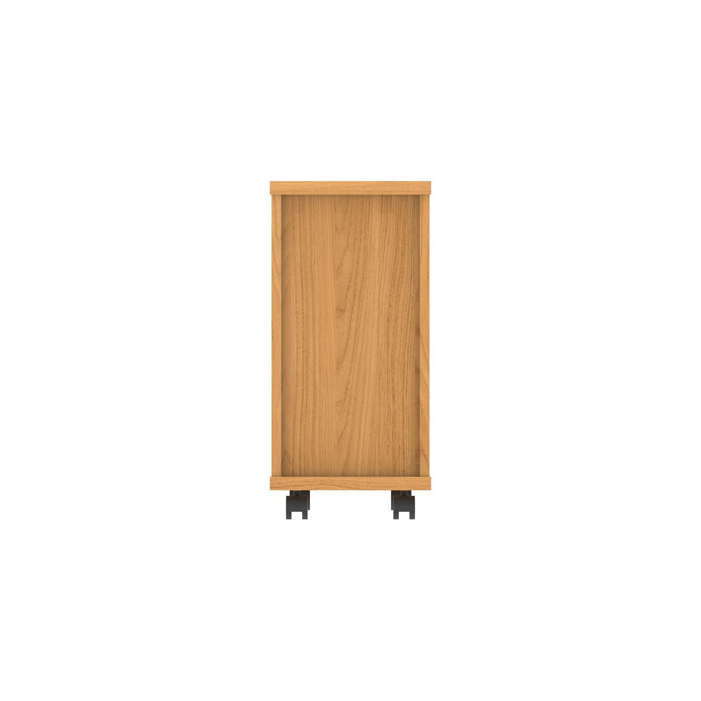 Core|3 Drawer|Narrow Mobile Under Desk Pedestal (FSC)|Norwegian Beech
