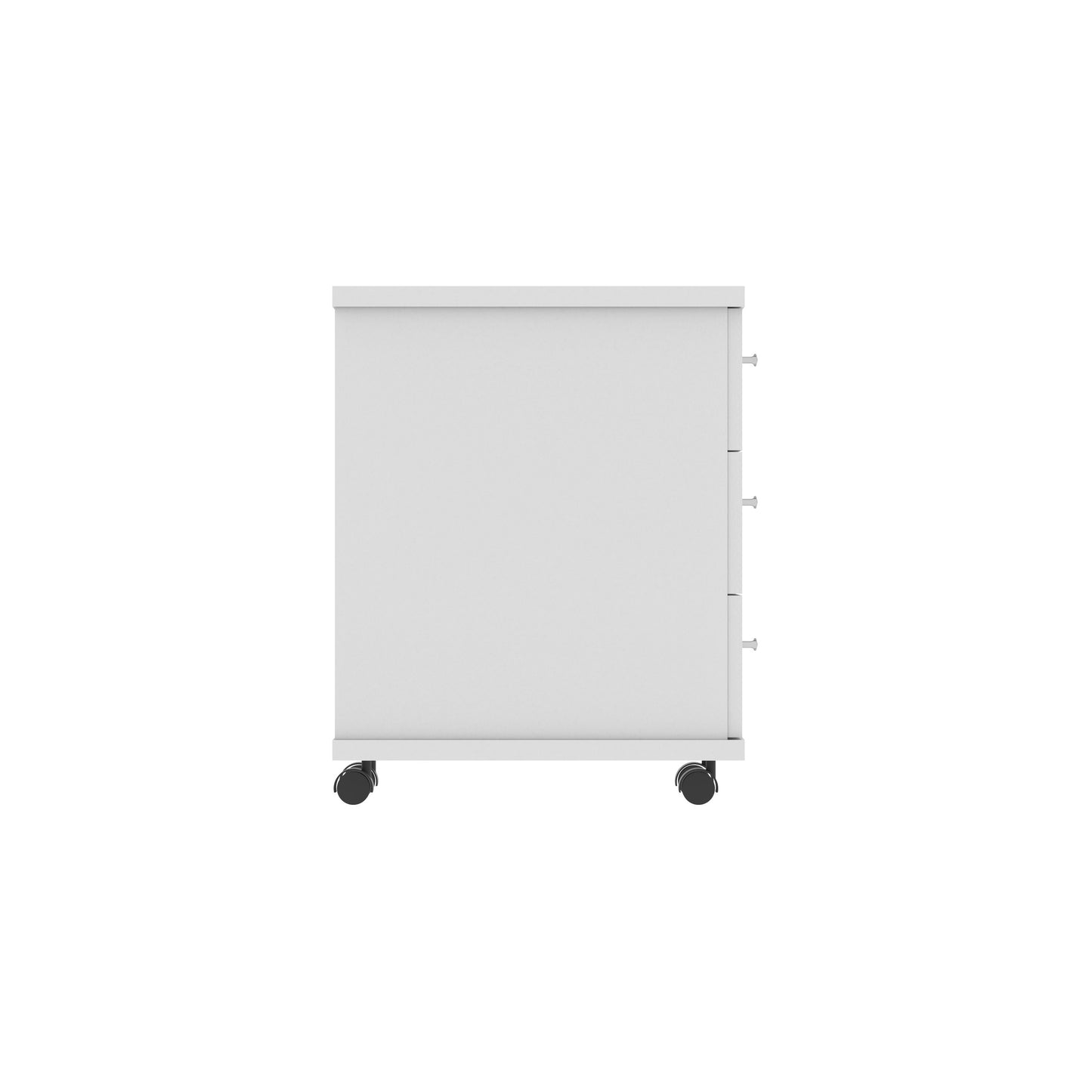 Core|3 Drawer|Narrow Mobile Under Desk Pedestal (FSC)|White