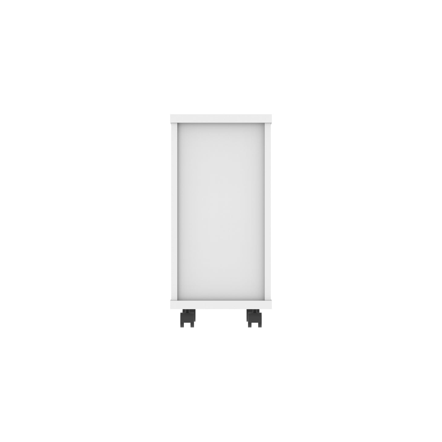 Core|3 Drawer|Narrow Mobile Under Desk Pedestal (FSC)|White