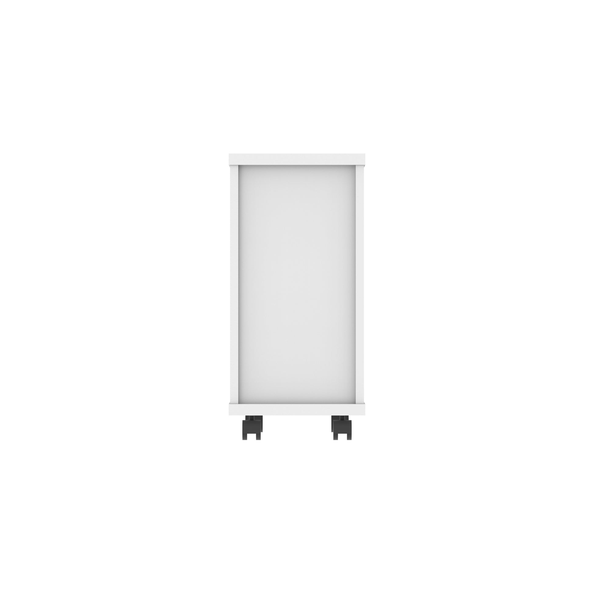 Core|3 Drawer|Narrow Mobile Under Desk Pedestal (FSC)|White