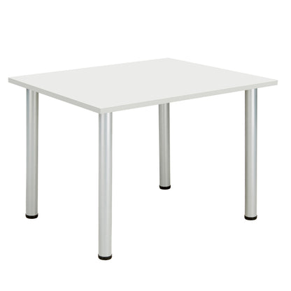 Core|Pole Leg|Rectangular|Meeting Table (FSC)|1200x800|Arctic White