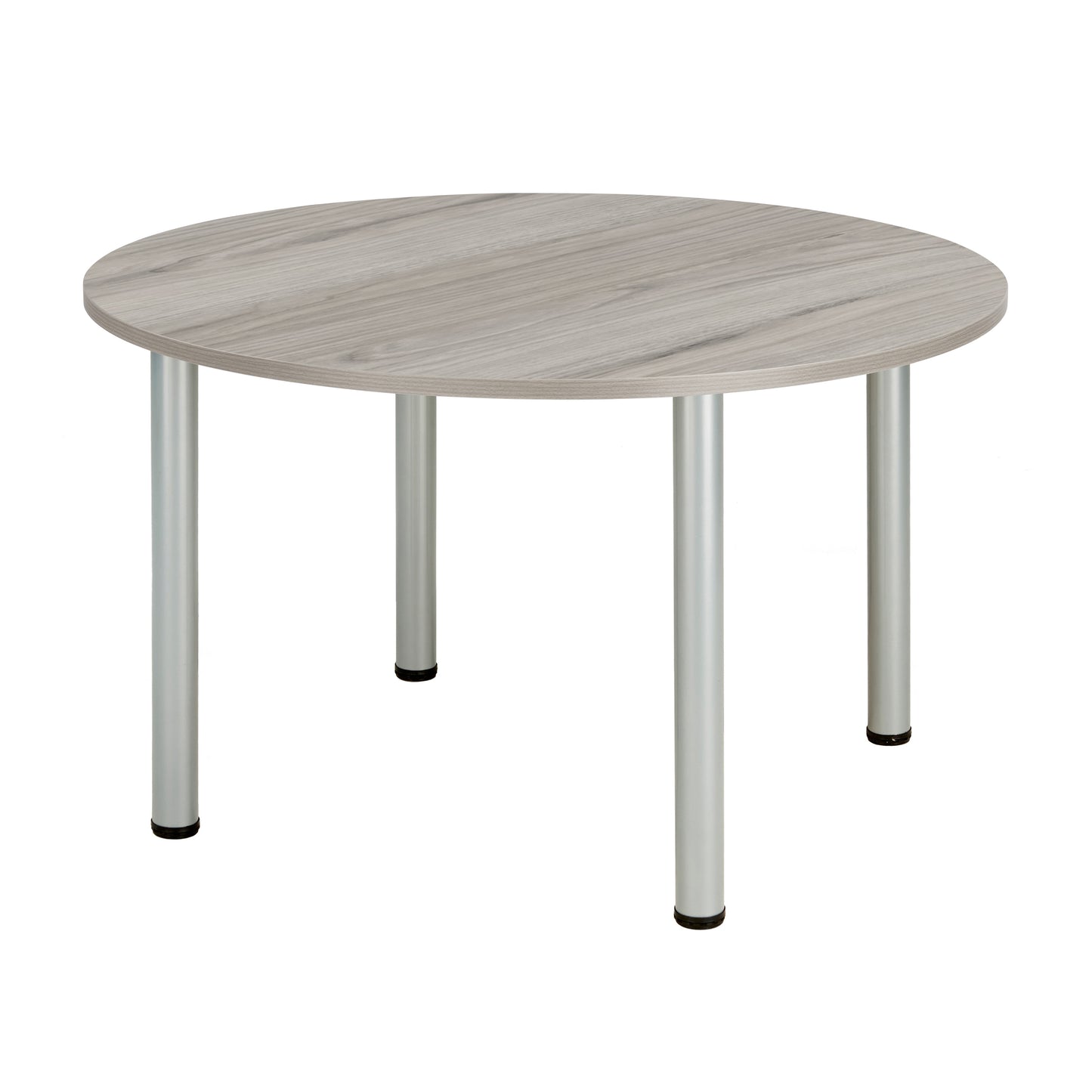 Core|Pole Leg|Round|Meeting Table (FSC)|1200x1200|Alaskan Grey Oak