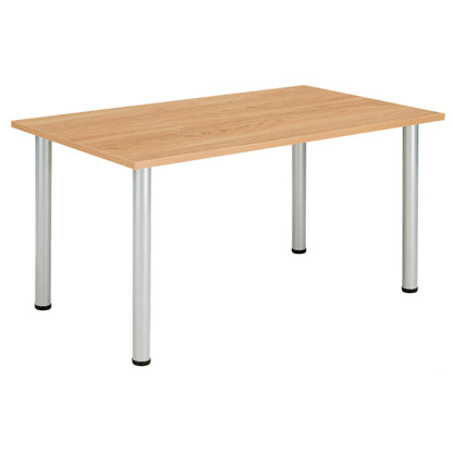Core|Pole Leg|Rectangular|Meeting Table (FSC)|1400x800|Norwegian Beech